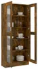 vidaXL Vitrinenschrank Räuchereiche 82,5x30,5x185 cm Produktbild-Vorschau 7