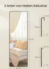 SONGMICS Ganzkörperspiegel, 120 x 40 cm, rechteckiger Produktbild-Vorschau 6