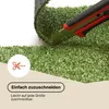 Tapiso Rasenteppich CANYOO Grün Höhe: 7mm Balkon Terrasse Produktbild-Vorschau 3