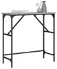 vidaXL Konzolový stolek Grey Sonoma 75x32x75 cm Dřevěné Náhled obrázku produktu 3