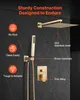 Duscharmatur Set mit 305mm Quadratischem Regenduschkopf - Produktbild-Vorschau 6