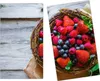 Spritzschutz Herdabdeckplatte Schneidebrett aus Glas Beeren Produktbild-Vorschau 1