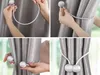 Collage showing how to use magnetic curtain clips. Náhľad obrázku produktu