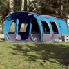 vidaXL Tunnel-Familienzelt 8 Personen Blau Wasserdicht Produktbild-Vorschau 3