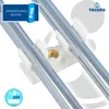 tecuro Doppel-Rohrclip mit Gewindeb. M6, für Rohr Ø 10mm, Produktbild-Vorschau 3