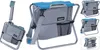 Progarden Klapphocker Metall, Polyester grau / blau 36cm x Produktbild-Vorschau 4