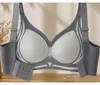 Damski sportowy biustonosz Push Up QS-40943 - Szary XXL Podgląd zdjęcia produktu 3