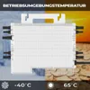 DEYE Mikro-Wechselrichter 2000 W SUN-M200G4-EU-Q0 inkl. 5m Produktbild-Vorschau 6