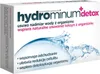 A product box for Hydrominum + Detox dietary supplement, featuring water splash graphics. Náhľad obrázku produktu