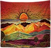 130cm x 150cm Západ slunce tapiserie Strom tapiserie Náhled obrázku produktu 1