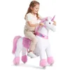 PonyCycle dla dzieci w wieku 7+ Pluszowy jednorożec na Podgląd zdjęcia produktu 1