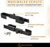 2x Frachtcontainer-Schloss inkl. 2 Schlüssel verstellbar Produktbild-Vorschau 3