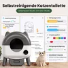 Selbstreinigende Katzentoilette 76L XXL Katzenklo mit Produktbild-Vorschau 3