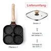Spiegeleipfanne mit Deckel, 4 Loch Pancake Pfanne (1-tlg), Produktbild-Vorschau 5