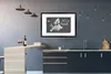 MuchoWow® Gerahmtes Poster Vintage Eurocard mit dem Text Produktbild-Vorschau 5