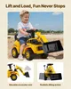 SucceBuy Sitzbagger für Kinder, Bagger-Bulldozer-Spielzeug Produktbild-Vorschau 3