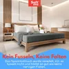 Softimi | Spannbettlaken 140x200 cm - Grafit - 100% Produktbild-Vorschau 3