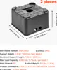 SucceBuy 2 x Anhängerheber-Blöcke 2722kg Wohnwagen Produktbild-Vorschau 7