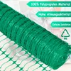 UISEBRT 1 x 30m Absperrzaun Kunststoff Grün Bauzaun Produktbild-Vorschau 3
