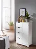WOHNLING Badschrank Landhaus-Stil MDF-Holz 56 x 83 x 30 cm Produktbild-Vorschau 8