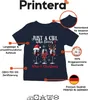 Just A Girl Who Loves Wine & Christmas - Weihnachten Produktbild-Vorschau 4