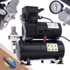 Airbrush kompresor CYLINDER Dva ventilátory FENGDA Náhled obrázku produktu 1