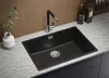 PRIMAGRAN Spülbecken Schwarz 66x47cm, Granitspüle 1 Becken Produktbild-Vorschau 2