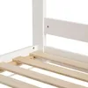 Homestyle4u Etagenbett 90x200 cm Hochbett Dreifachbett Weiß Produktbild-Vorschau 8