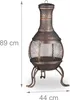 Prenosný vonkajší krb, bronz RD26554 Náhľad obrázku produktu 4