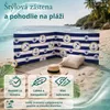 Lantigo Plážová zástena Kotva v Kruhu 12m | Vetrolam Náhľad obrázku produktu 9