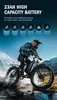 Elektrické horské bicykle Fatbike s 26-palcovými kolesami, Náhľad obrázku produktu 13
