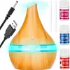 Zvlhčovač vzduchu s difuzérom 300 ml Aroma Oils USB 10950, Náhľad obrázku produktu 1