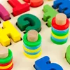 Montessori drevené puzzle abeceda čísla veda Náhľad obrázku produktu 7