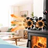 Ventilatore per stufa Relaxdays, modello doppio, senza Anteprima dell’immagine prodotto 5