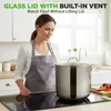 NutriChef Kochtopf, 18L- Ø-30cm, Suppentopf Edelstahl Produktbild-Vorschau 3