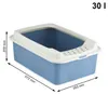 ROTHO Bonnie Eco Blue - cat litter box Podgląd zdjęcia produktu 8