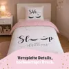 Sweet Dreams Bettwäsche Sleep mit Wimpern & Sterne, Produktbild-Vorschau 6
