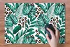MuchoWow® Schreibtischunterlage Tropical - Pantherdruck - Produktbild-Vorschau 4