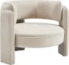 Sessel aus Stoff – Beige – ZORIMO Produktbild-Vorschau 3