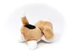 A plush toy dog seen from the back, with its tail raised. Anteprima dell’immagine prodotto