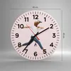 Wanduhr - Rund - Glasuhr - Anthropomorphisierung Mensch Produktbild-Vorschau 3
