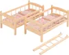 howa Meubles de poupées Lit de poupée superposé pour Voir les images du produit 2
