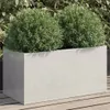 vidaXL Fioriera argento 62x30x29 cm in acciaio inox Anteprima dell’immagine prodotto 9