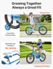 SucceBuy 18-Zoll-Kinderfahrrad im BMX-Stil mit Stützrädern, Produktbild-Vorschau 3