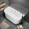 Corciano Vorwandbadewanne Pari 180x80 cm Weiß | Produktbild-Vorschau 1