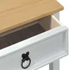 vidaXL Console tafel, wit, 55 x 35 x 73 cm, massief Productafbeelding-voorbeeld 7