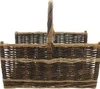 Panier à bois "Grande" en osier, panier à bois pour le bois Voir les images du produit 2