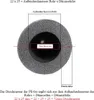 PE Rohrisolierung angeschlitzt Farbe grau 1 Meter : 28 x 13 Produktbild-Vorschau 3