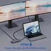 Rolio USB C Hub, Dual HDMI, 1x Ethernet 1Gbps, 3x USB 3.0, Produktbild-Vorschau 4