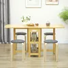 HOMCOM 4er Set Esszimmerhocker Stapelhocker Hocker mit Produktbild-Vorschau 7